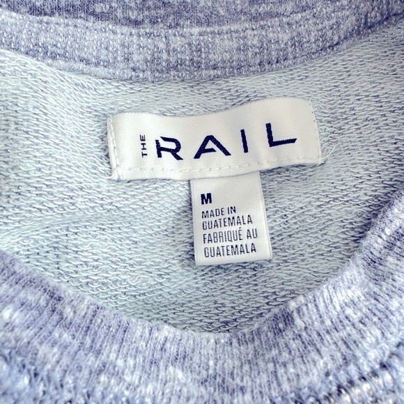 The Rail mens blue and gray long sleeve shirt base layer medium - Picture 4 of 5